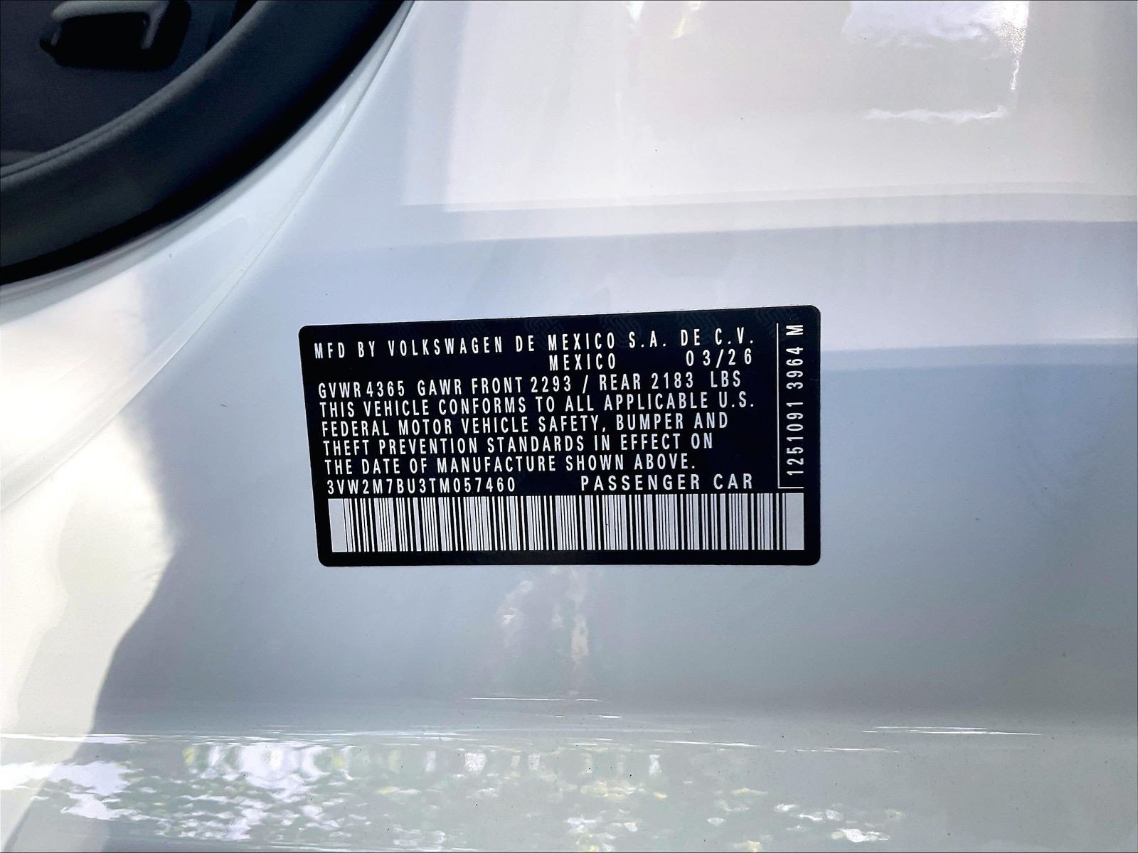 New 2026 Volkswagen Jetta GLI Autobahn FWD image 12