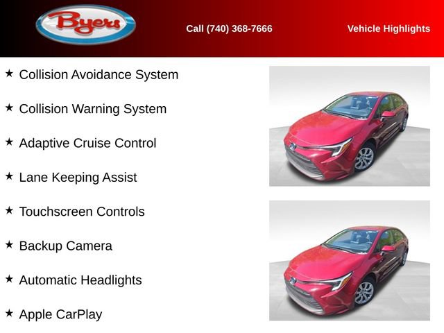 Used 2024 Toyota Corolla LE FWD image 10