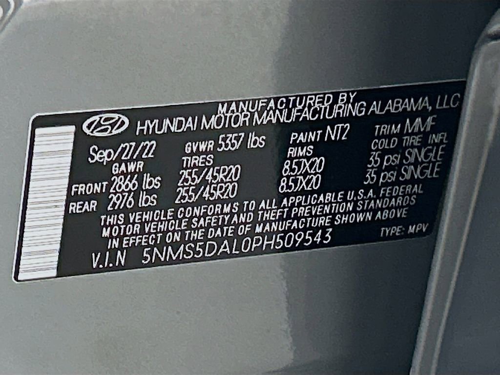 Used 2023 Hyundai Santa Fe Calligraphy w/ Cargo Package image 32