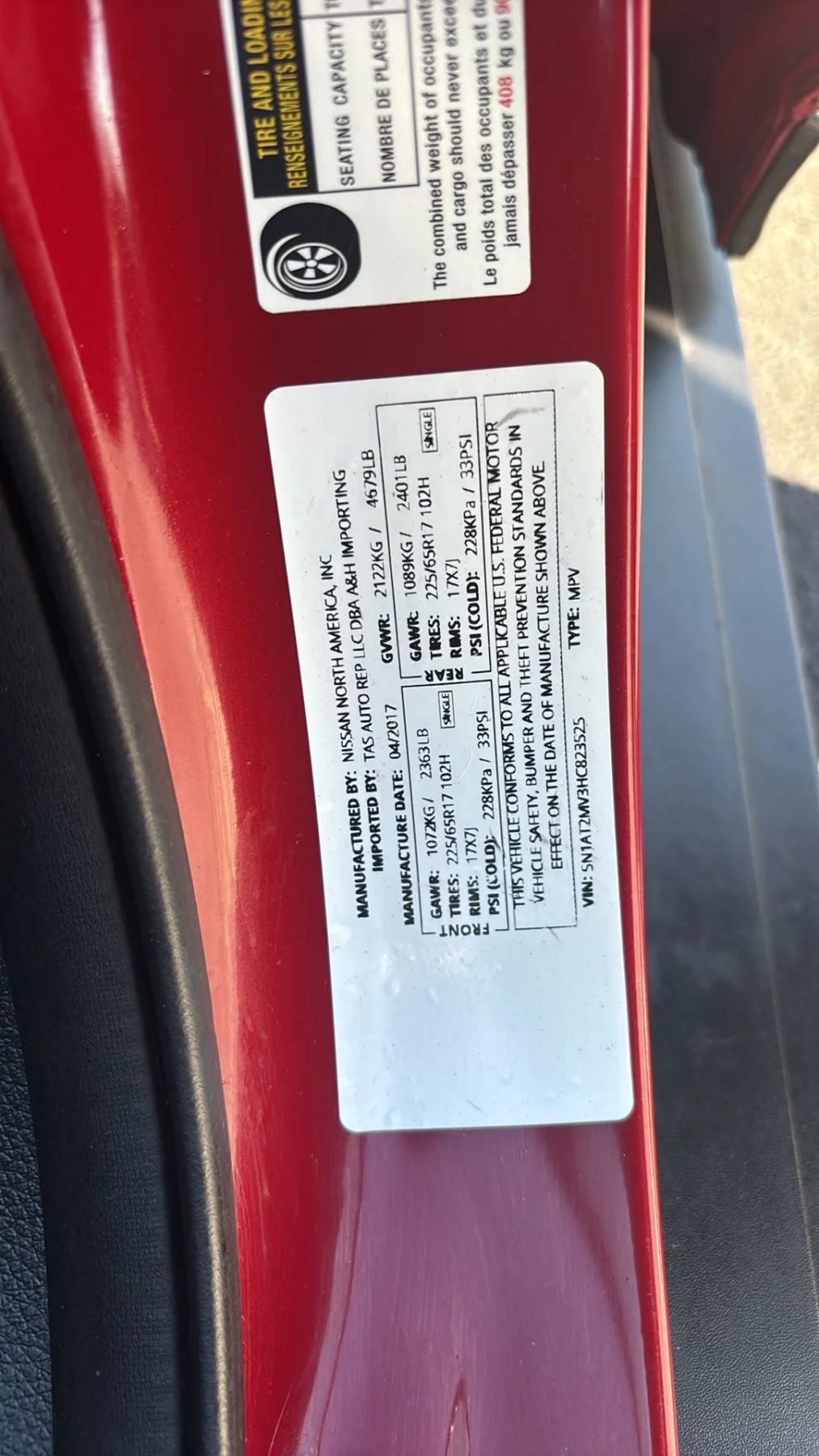 Used 2017 Nissan Rogue S image 19