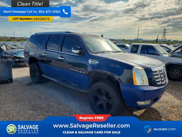 Used 2007 Cadillac Escalade ESV AWD w/ Information Package image 5