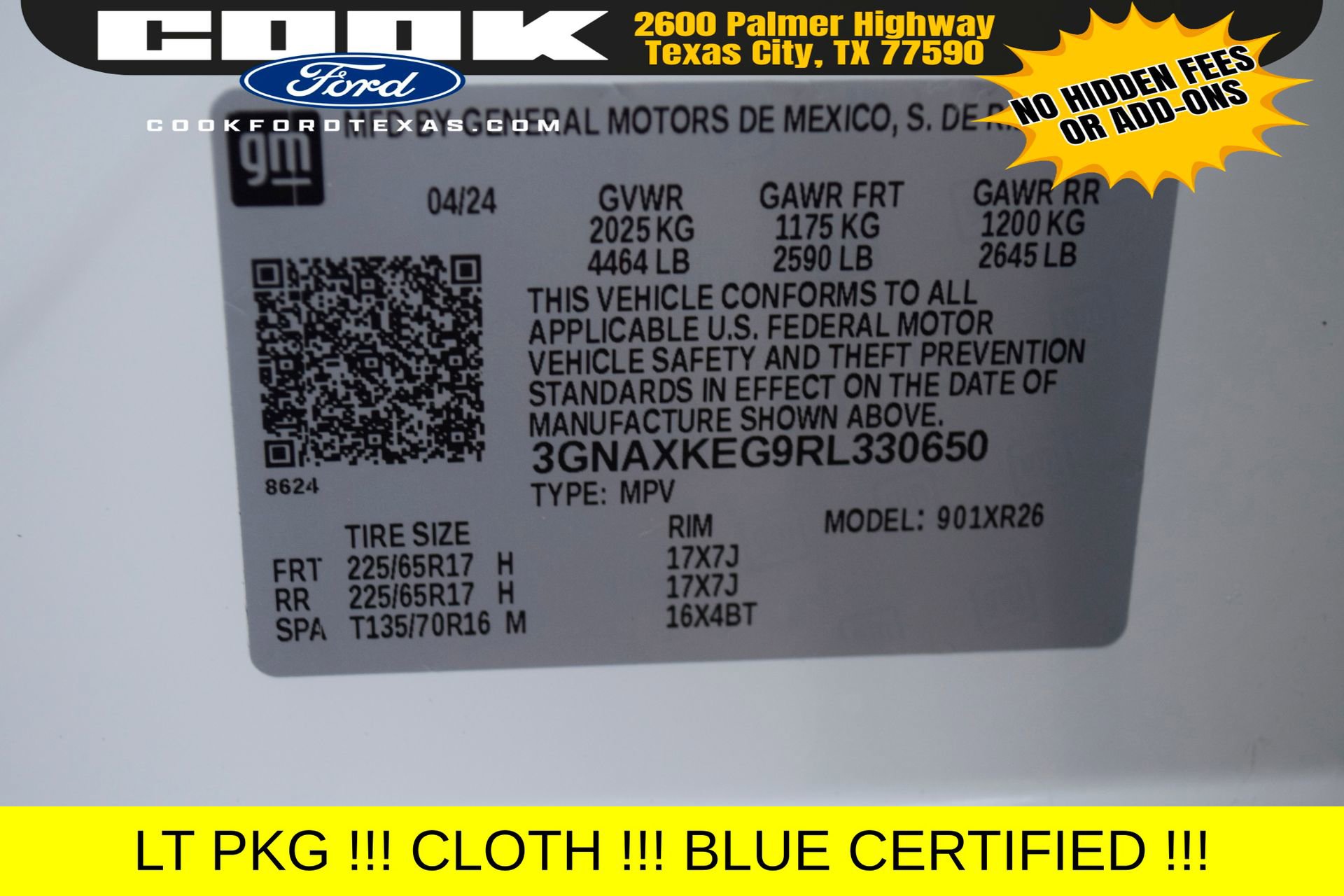 Used 2024 Chevrolet Equinox LT image 26