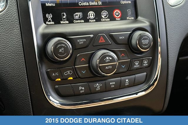 Used 2015 Dodge Durango Citadel w/ Technology Group RWD image 24