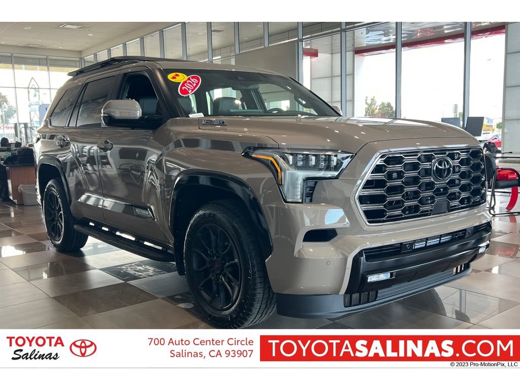 New 2026 Toyota Sequoia Platinum image 1