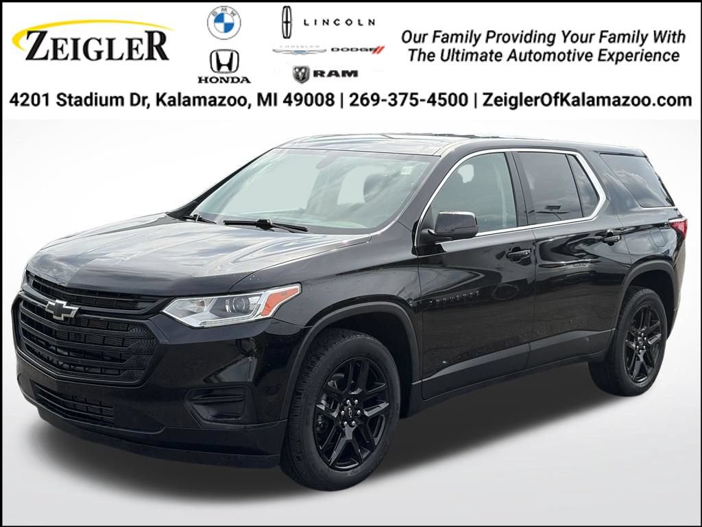 Used 2021 Chevrolet Traverse LS w/ LPO, Blackout Package