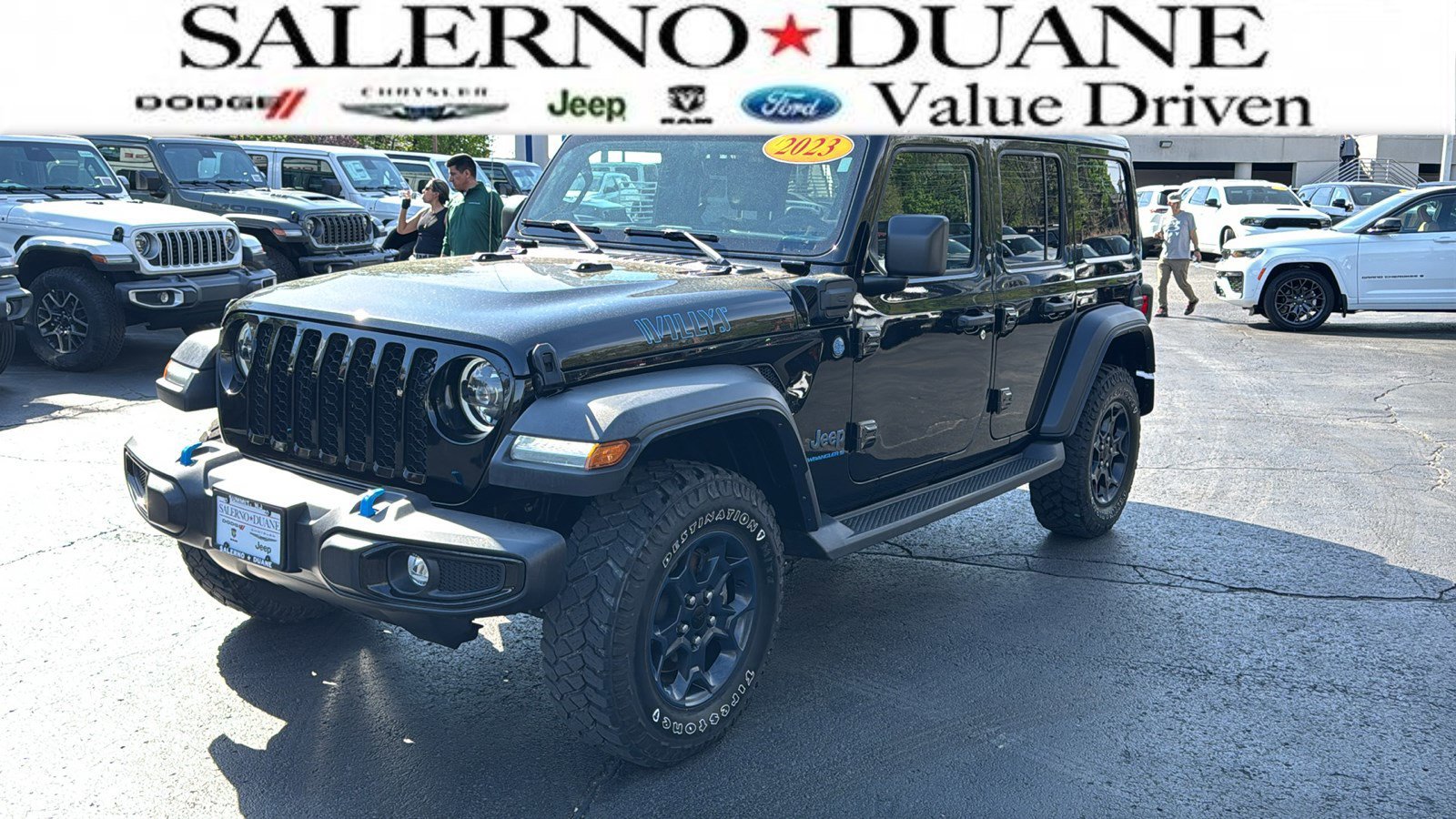Certified 2023 Jeep Wrangler Unlimited w/ Sun & Screen Package