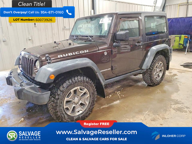 Used 2013 Jeep Wrangler Rubicon w/ PWR Convenience Group AWD/4WD image 1