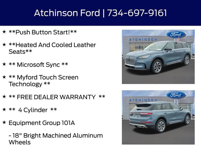 Used 2024 Lincoln Corsair Premiere w/ Equipment Group 101A image 8