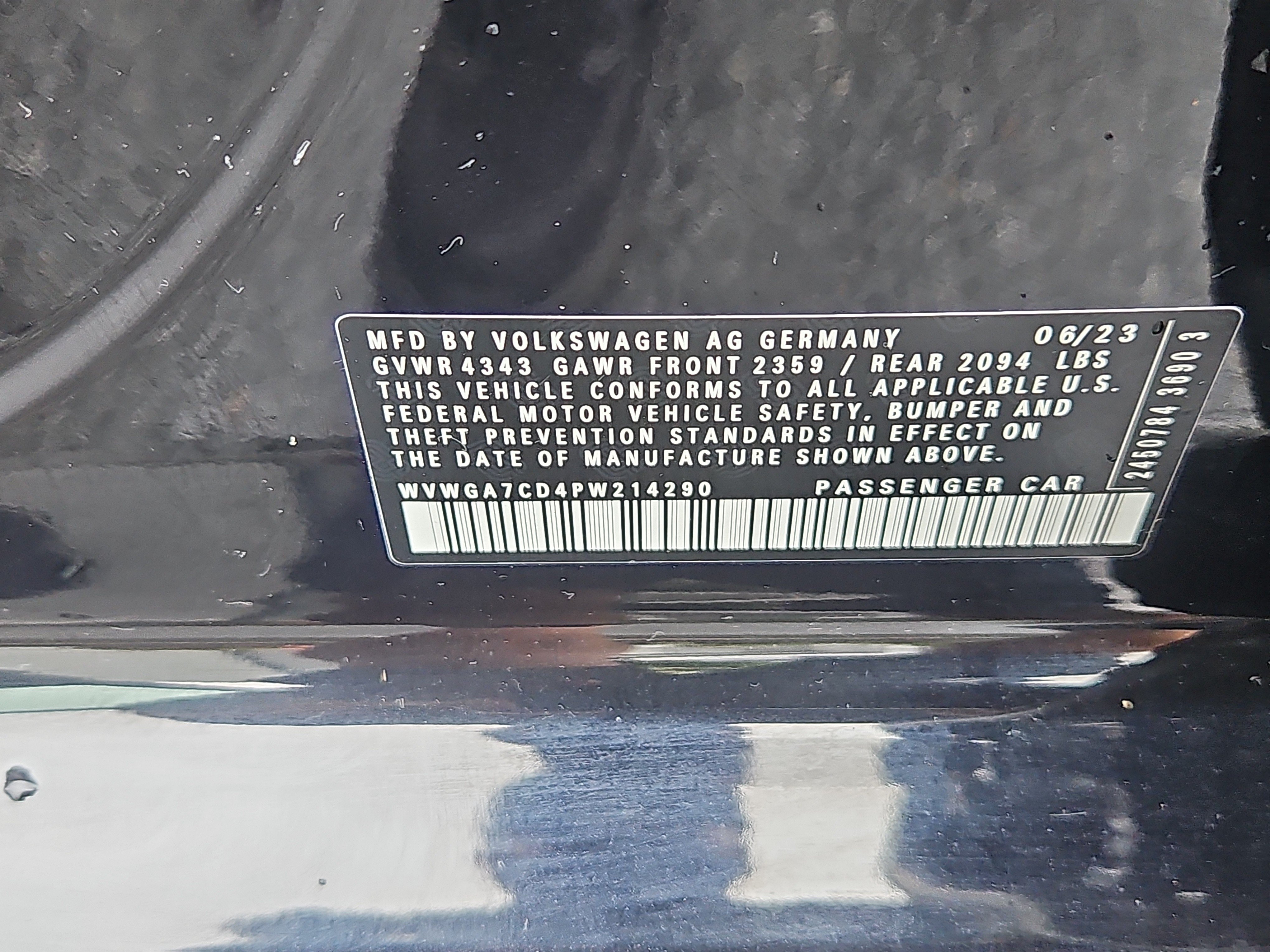 Certified 2023 Volkswagen GTI S FWD image 9