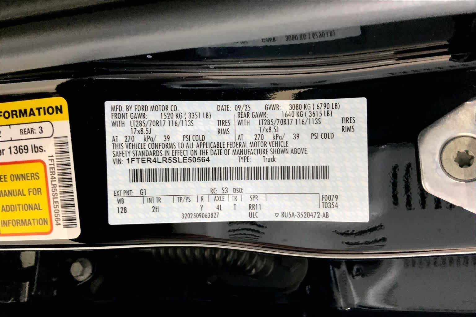 Used 2025 Ford Ranger Raptor AWD/4WD image 36