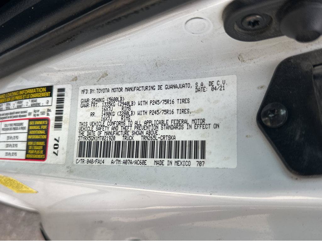 Used 2021 Toyota Tacoma SR RWD image 43