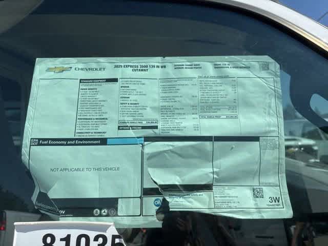 New 2025 Chevrolet Express 3500 w/ Power Convenience Package RWD image 16