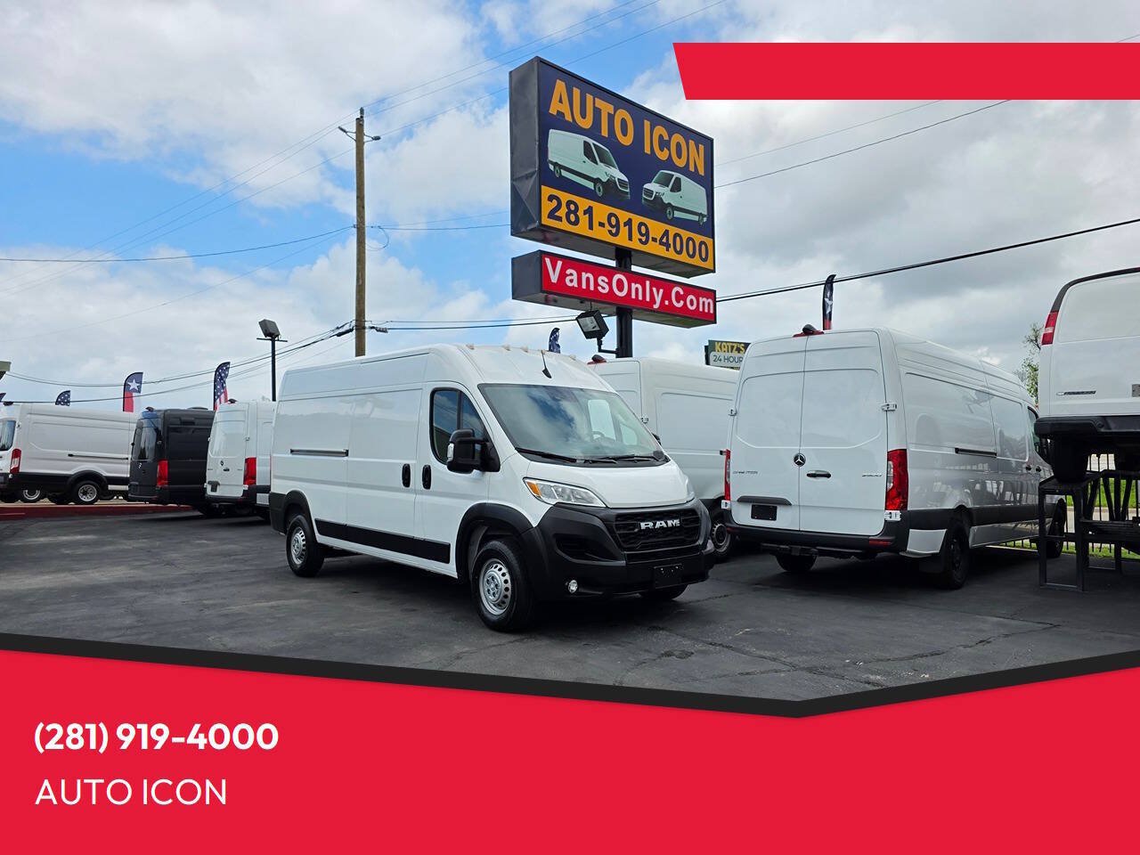 Used 2025 RAM ProMaster 3500 w/ Convenience Group FWD image 1
