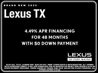 New 2026 Lexus TX 350 AWD image 6