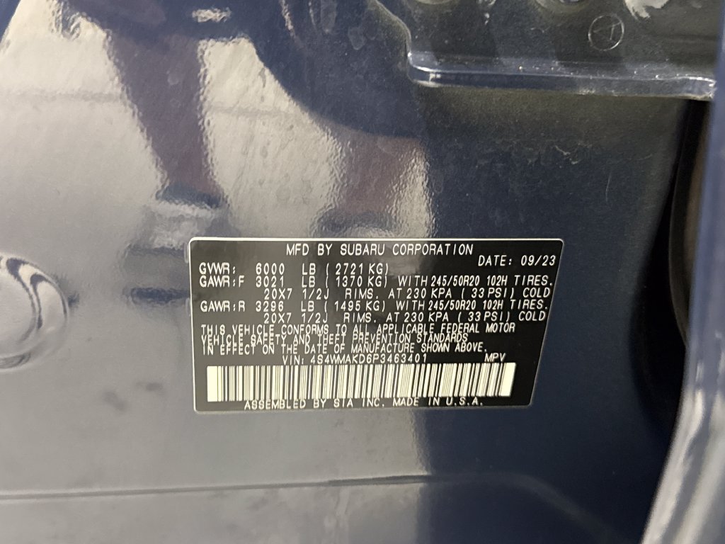 Used 2023 Subaru Ascent Onyx Edition Limited AWD/4WD image 31