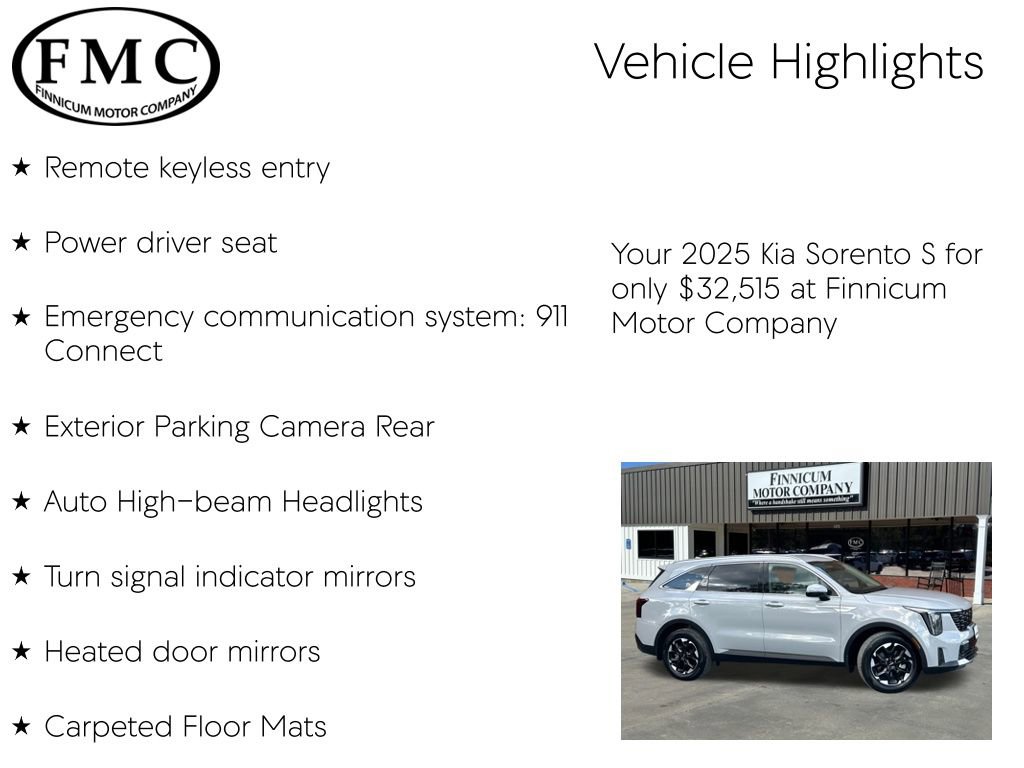 Used 2025 Kia Sorento S image 16