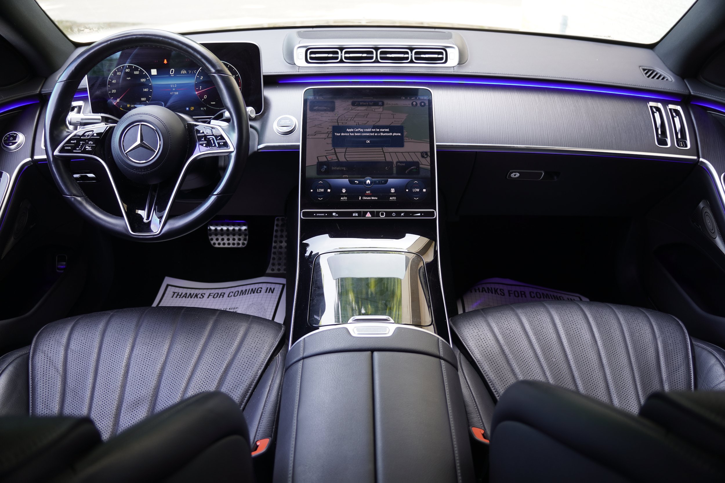 Used 2022 Mercedes-Benz S 500 4MATIC w/ AMG Line Package image 16