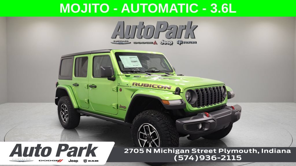 New 2026 Jeep Wrangler Unlimited Rubicon w/ Technology Group