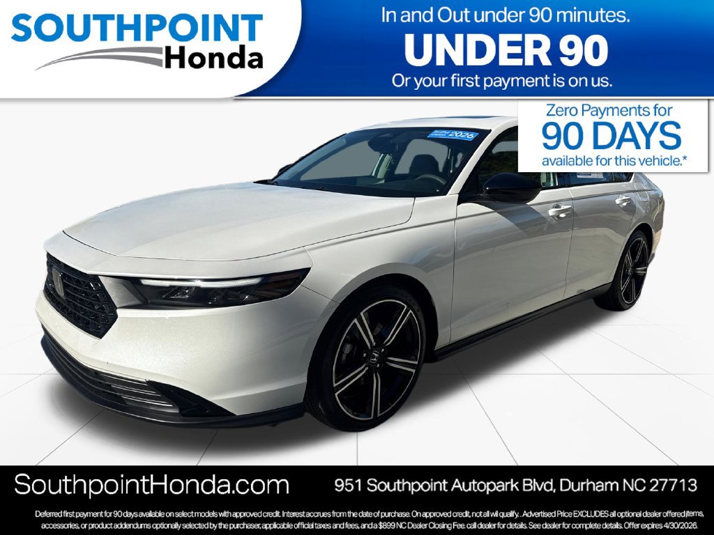 Certified 2026 Honda Accord SE image 3