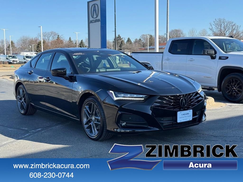 Certified 2025 Acura TLX SH-AWD w/ A-SPEC Pkg image 1