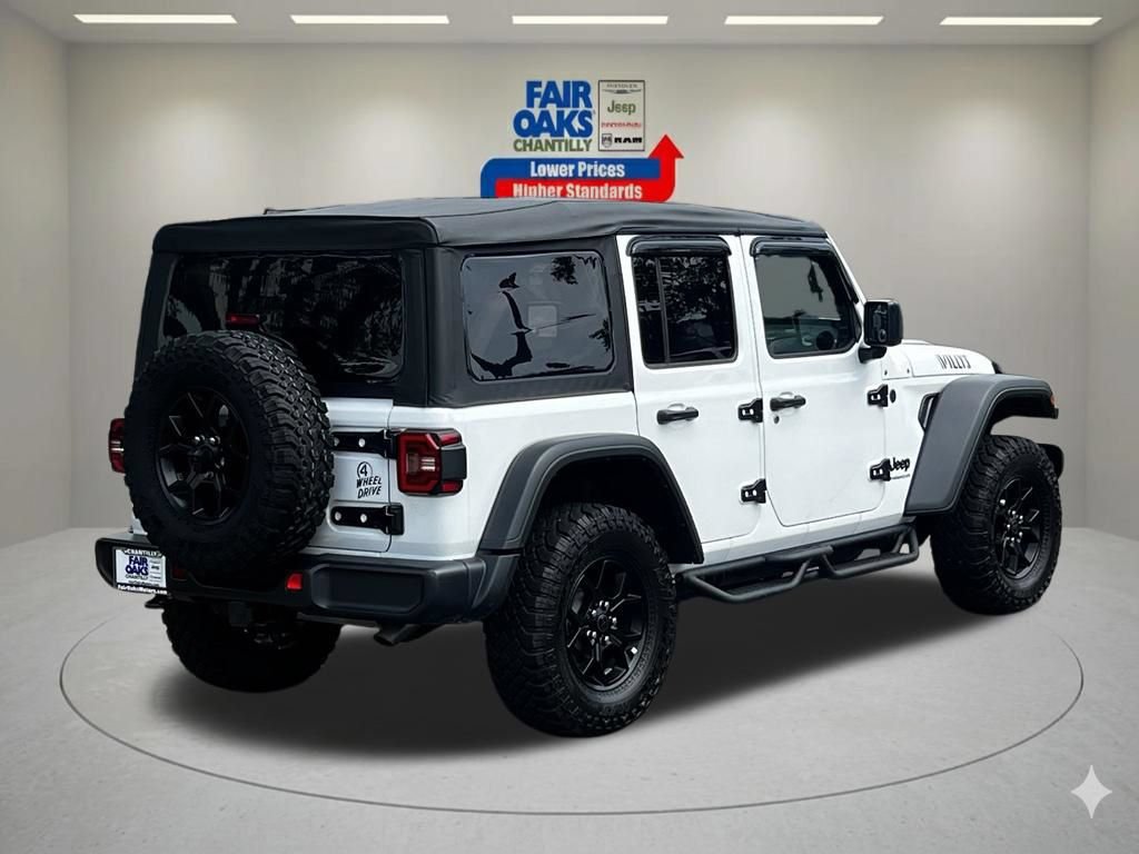 Used 2025 Jeep Wrangler Unlimited Sport AWD/4WD image 8