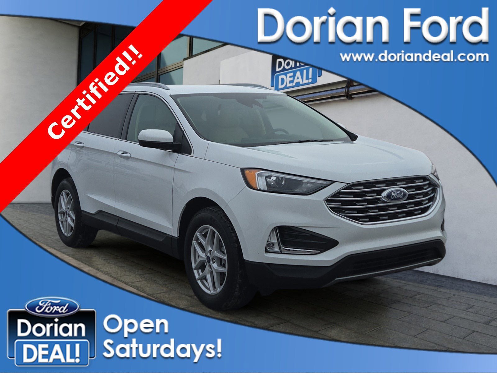 Certified 2022 Ford Edge SEL w/ Convenience Package AWD/4WD image 1