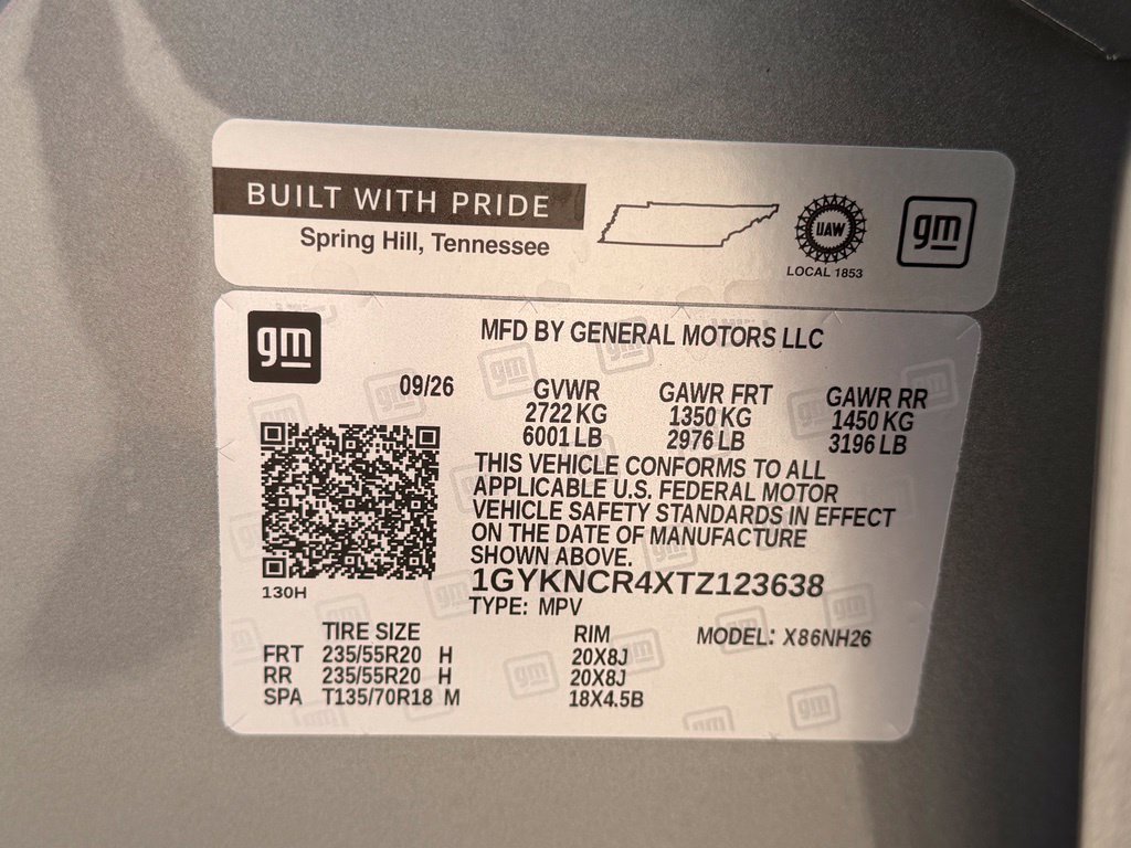 New 2026 Cadillac XT5 Premium Luxury w/ LPO, Floor Liner Package FWD image 44