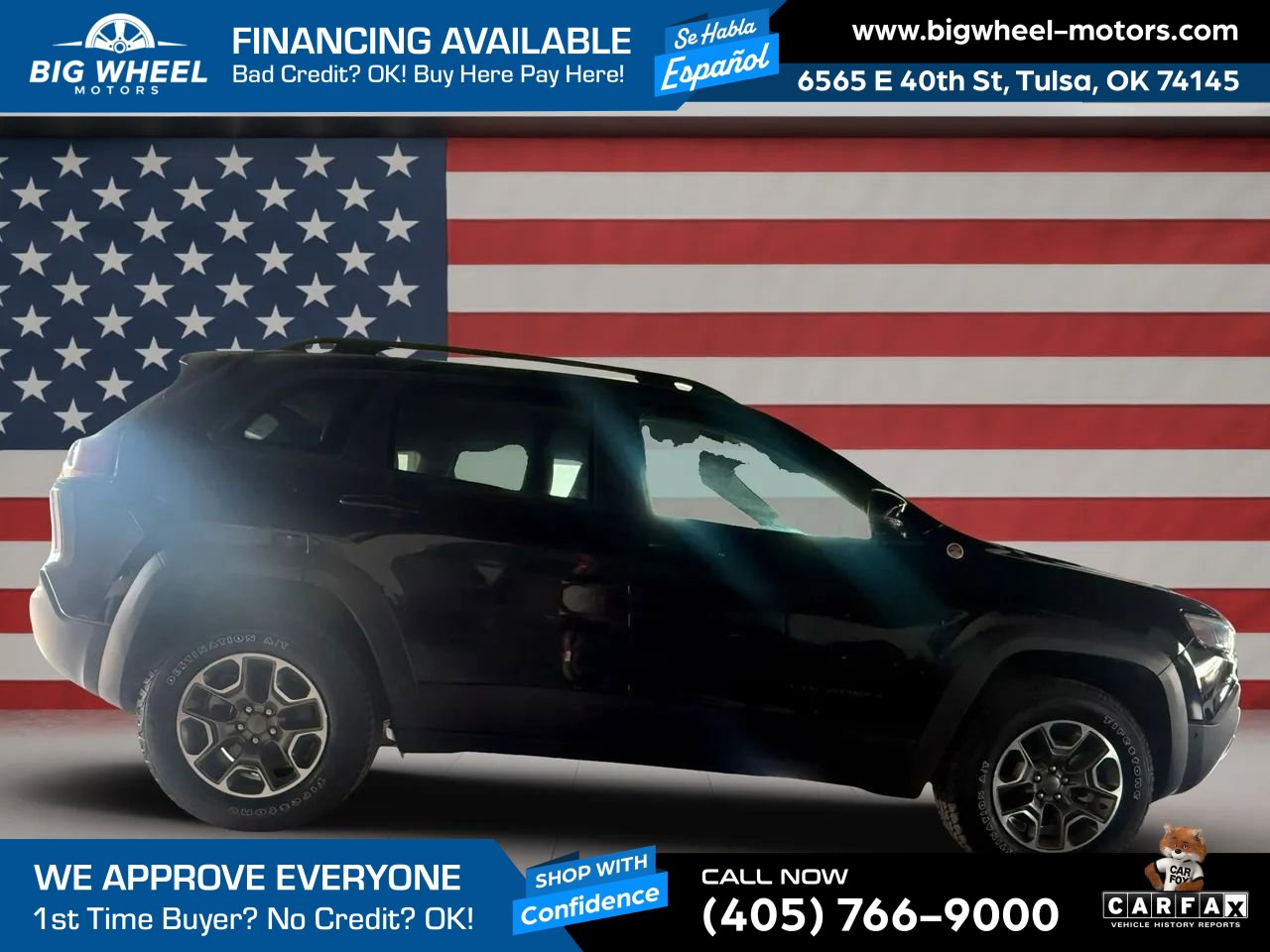 Used 2022 Jeep Cherokee Trailhawk w/ Sound & Nav Group AWD/4WD image 7