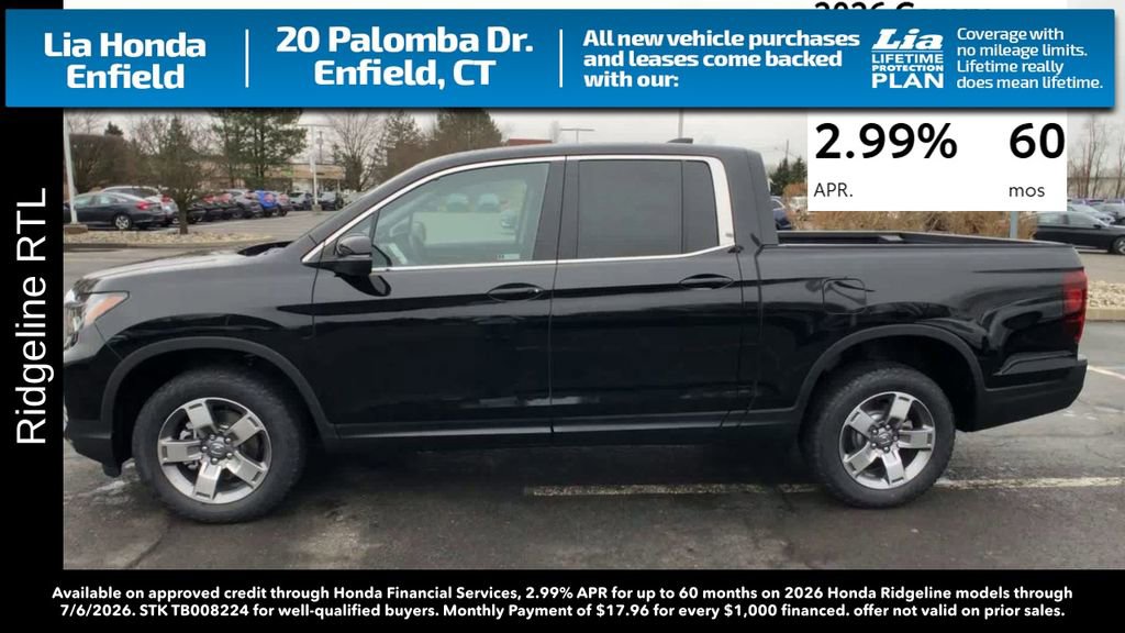 New 2026 Honda Ridgeline RTL image 5