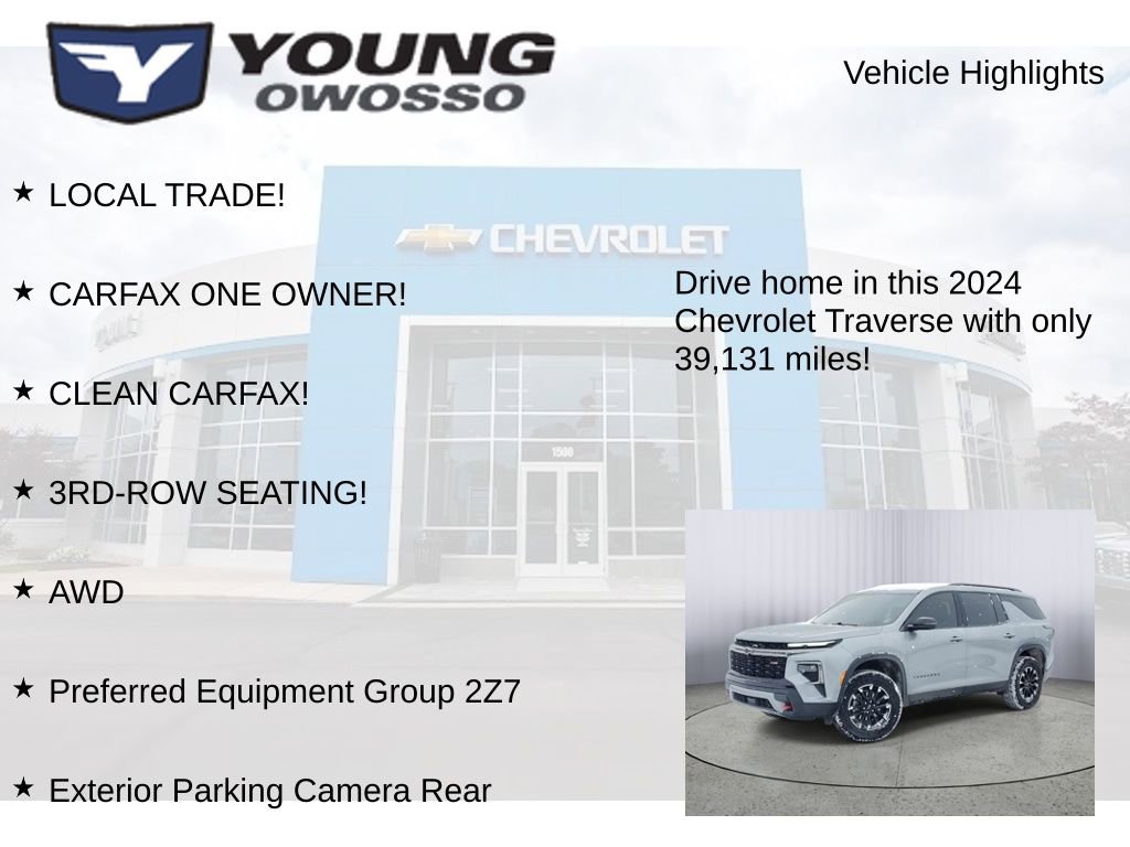 Used 2024 Chevrolet Traverse Z71 image 7