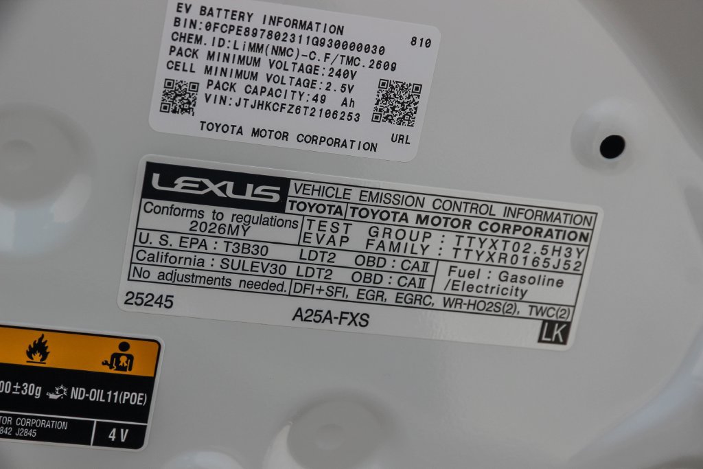 Used 2026 Lexus NX 450h+ AWD w/ Accessory Package (Z2) image 27