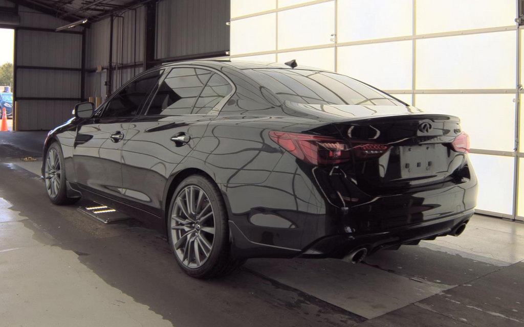 Used 2023 INFINITI Q50 Red Sport 400 w/ Black Opal Edition RWD image 8