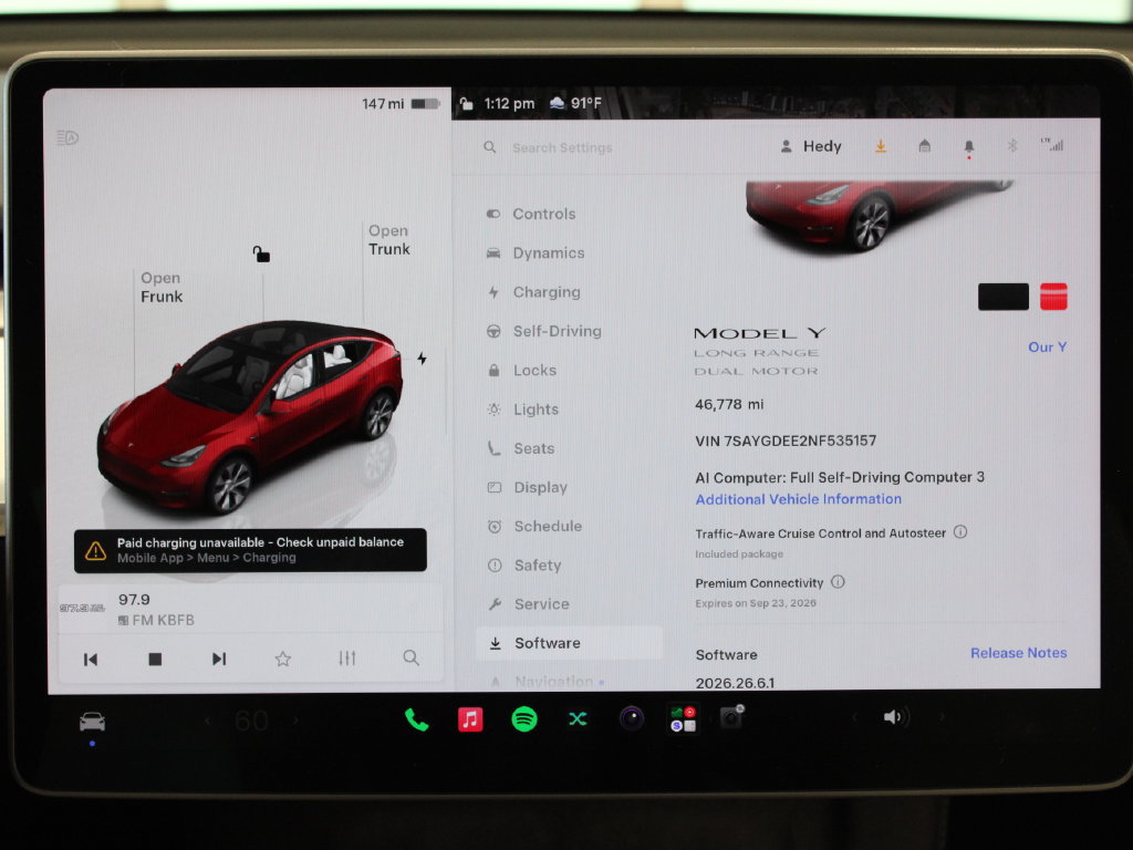 Used 2022 Tesla Model Y Long Range AWD/4WD image 24