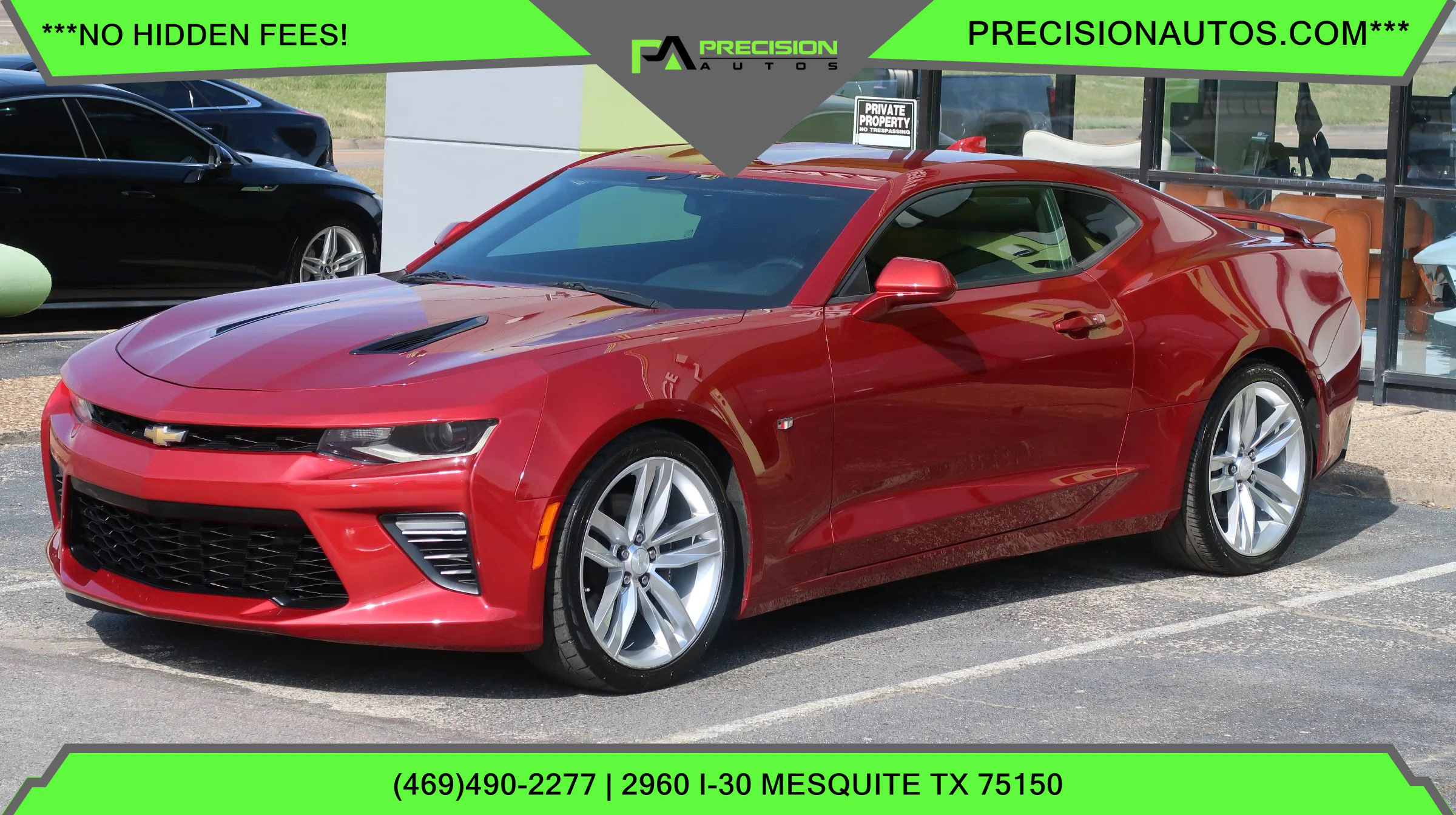 Used 2018 Chevrolet Camaro SS w/ LPO RS/SS Interior Package