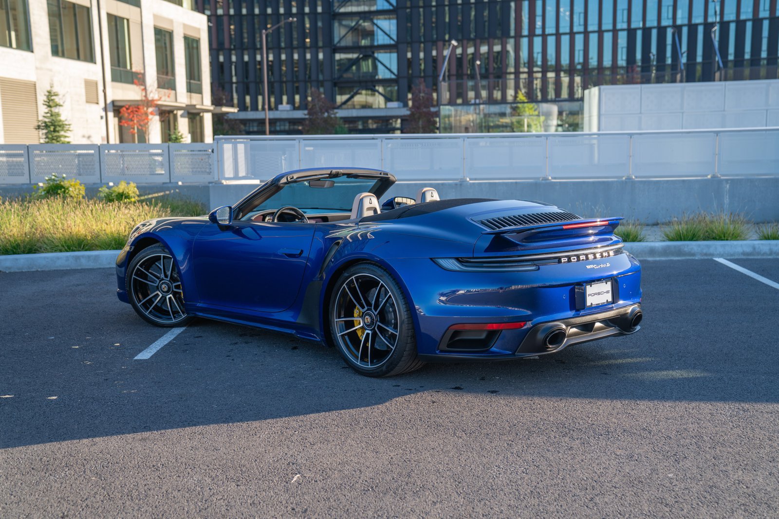 Certified 2021 Porsche 911 Turbo S AWD/4WD image 3
