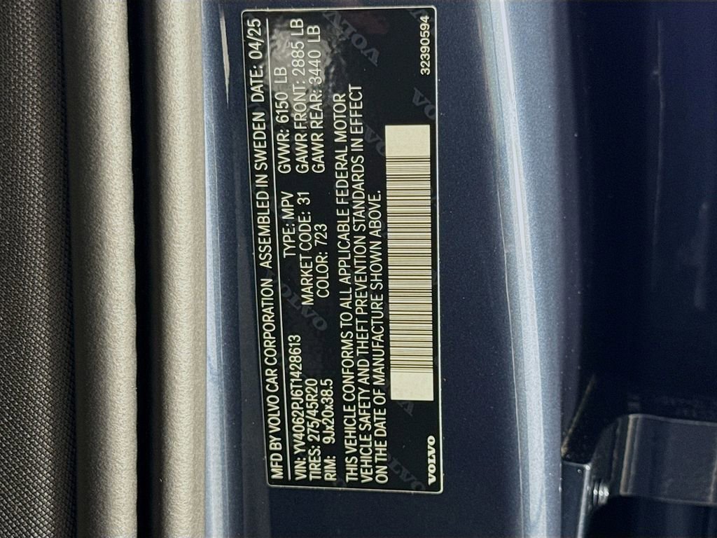 Certified 2026 Volvo XC90 B6 Core image 34