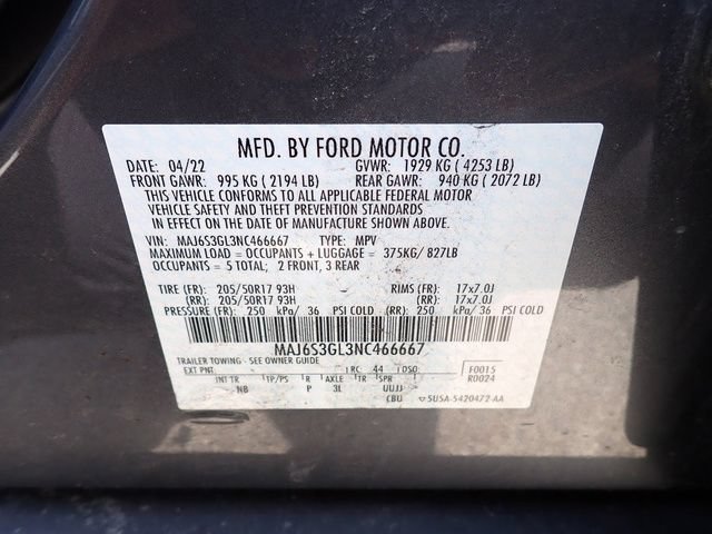 Used 2022 Ford EcoSport SE w/ SE Appearance Package AWD/4WD image 13
