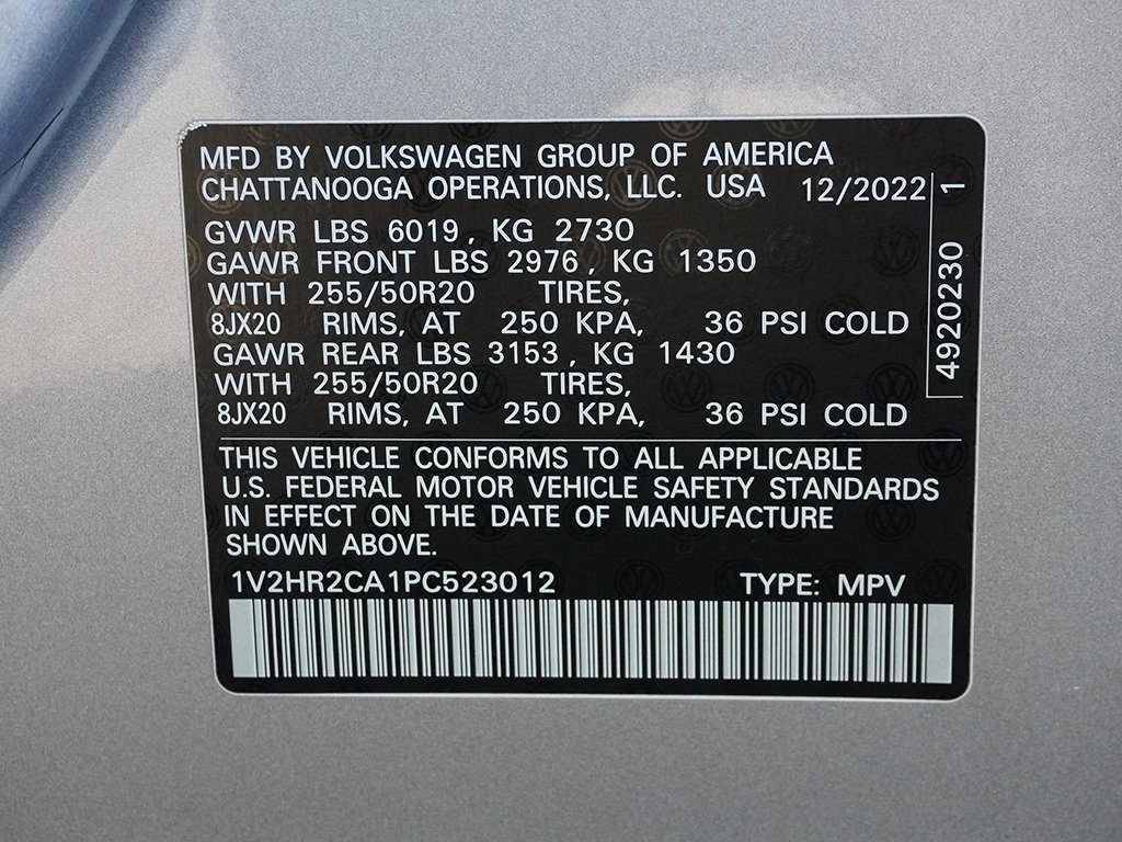 Used 2023 Volkswagen Atlas SE image 60