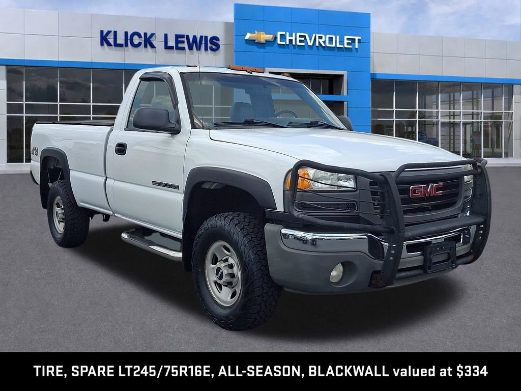 Used 2006 GMC Sierra 2500 W/T w/ Snow Plow Prep Package AWD/4WD image 1