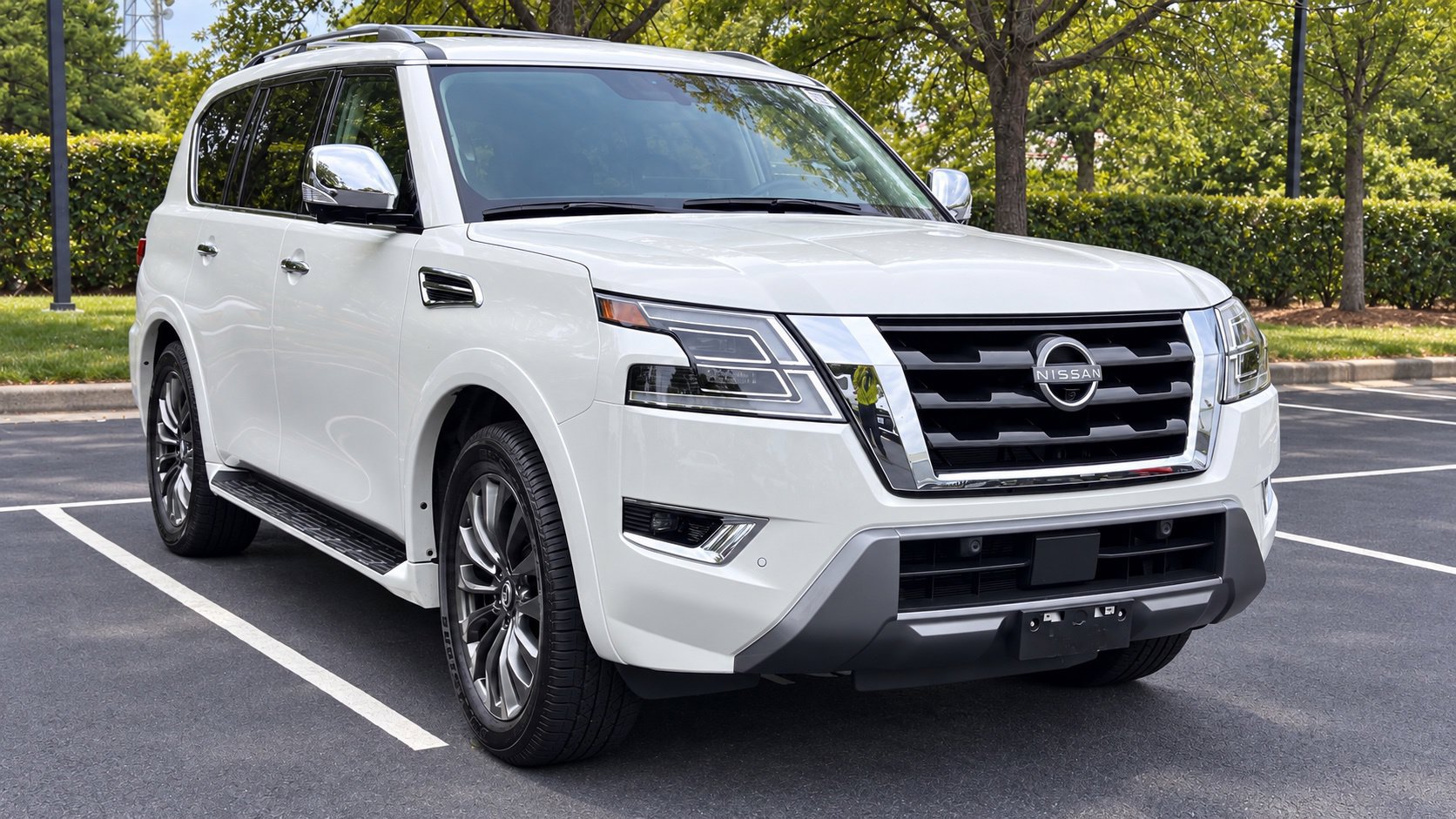Used 2024 Nissan Armada Platinum w/ Captain's Chairs Package