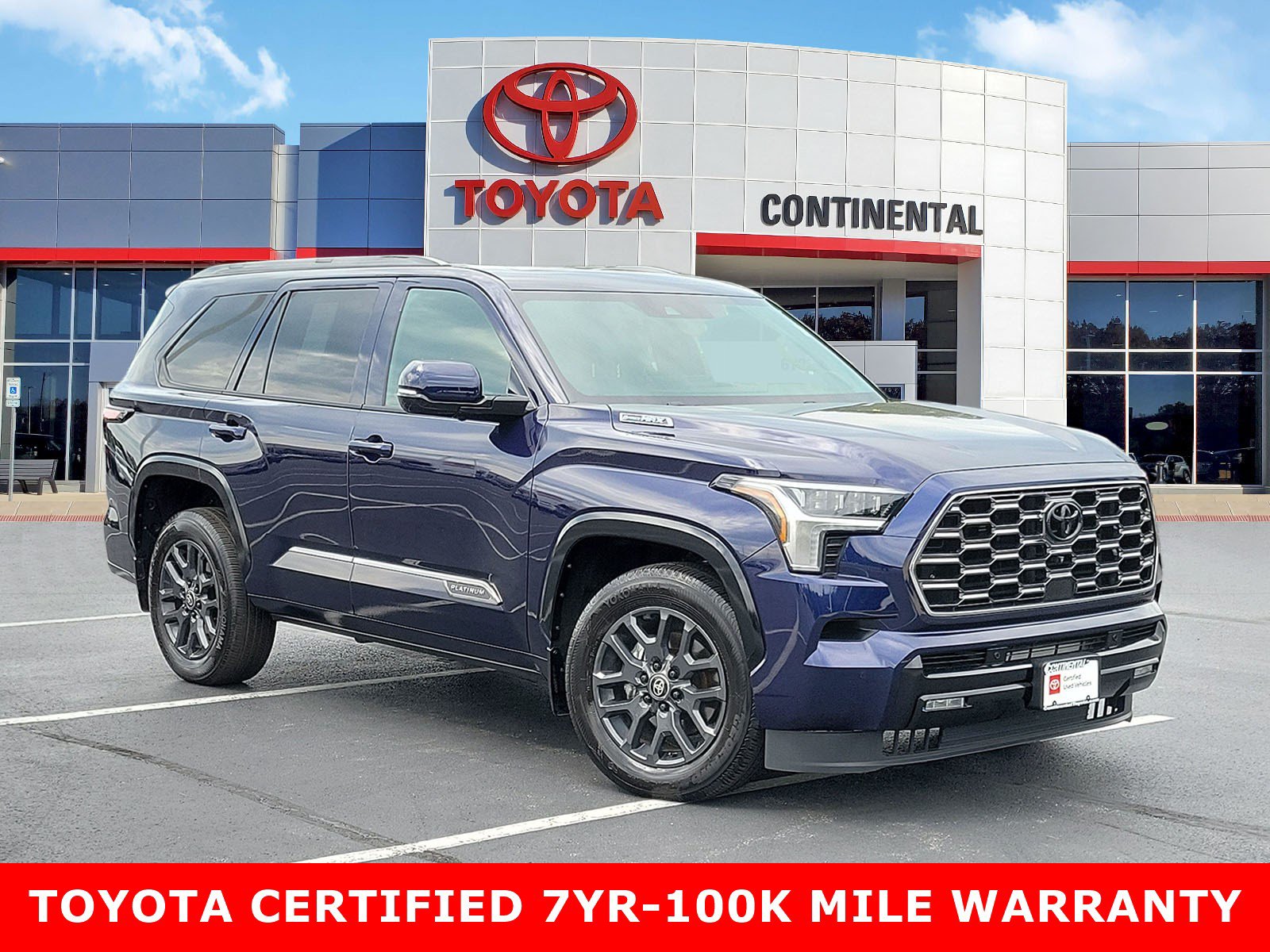 Certified 2025 Toyota Sequoia Platinum AWD/4WD 360° Tour
