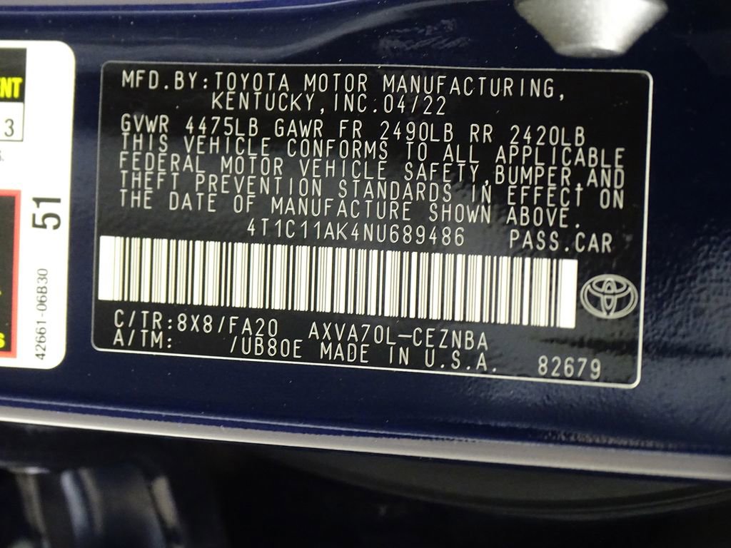 Used 2022 Toyota Camry LE image 18
