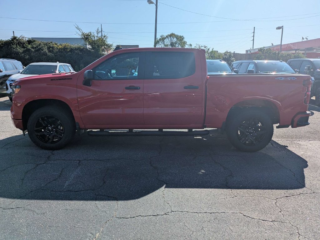 New 2026 Chevrolet Silverado 1500 Custom w/ Turbomax Blackout Package AWD/4WD image 7