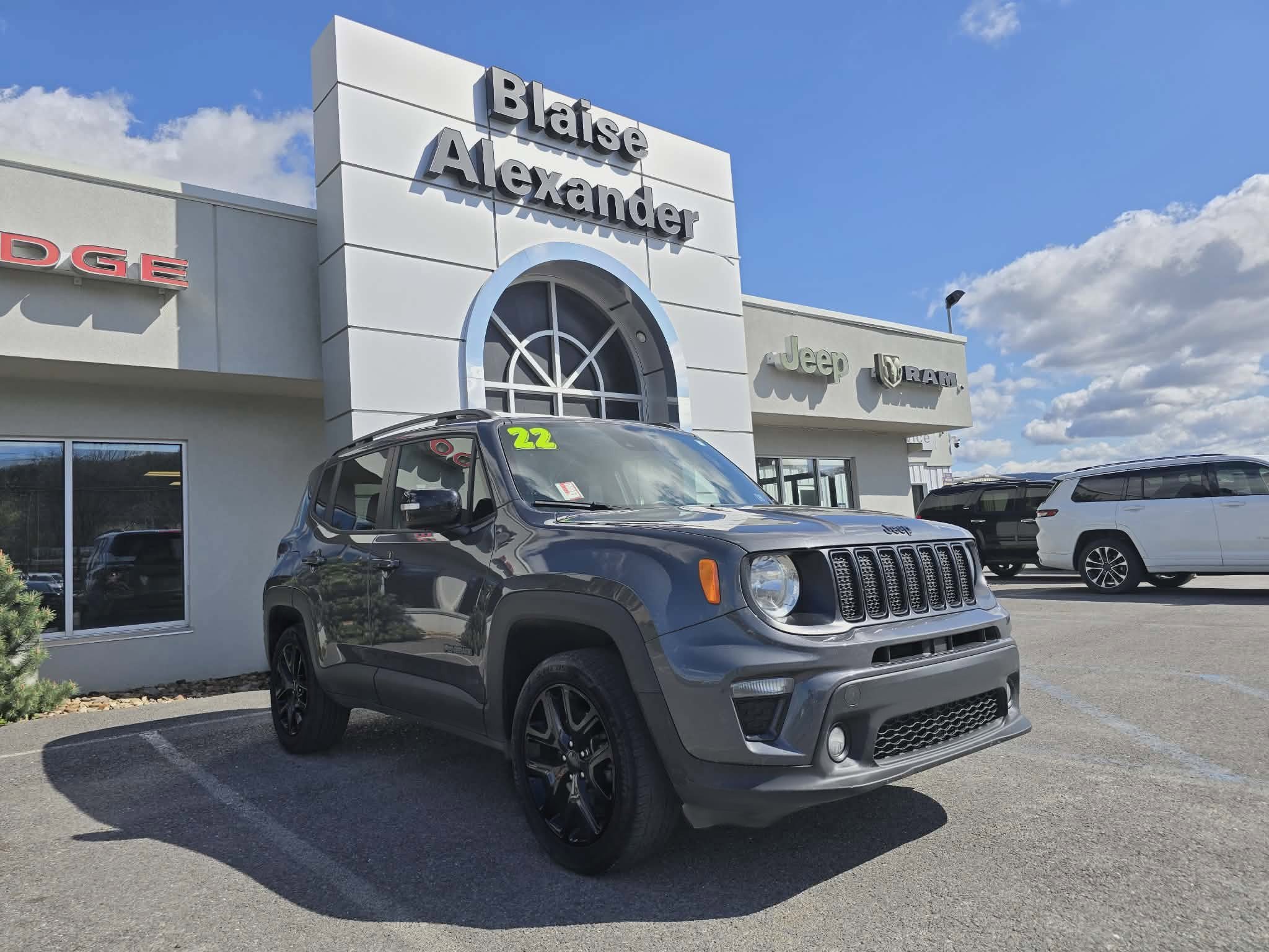 Used 2022 Jeep Renegade Altitude w/ Convenience Group
