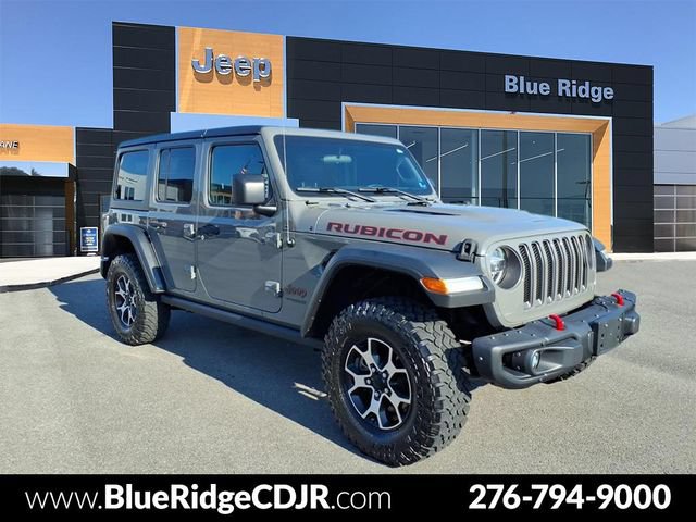 Used 2021 Jeep Wrangler Unlimited Rubicon w/ Steel Bumper Group AWD/4WD image 1