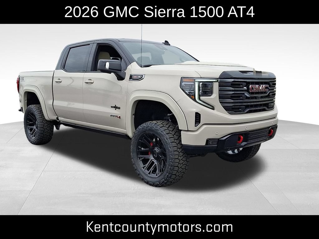 New 2026 GMC Sierra 1500 AT4 w/ Technology Package