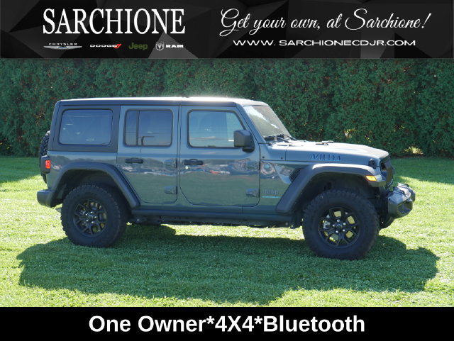 Used 2025 Jeep Wrangler Unlimited Sport S 4xe AWD/4WD image 1