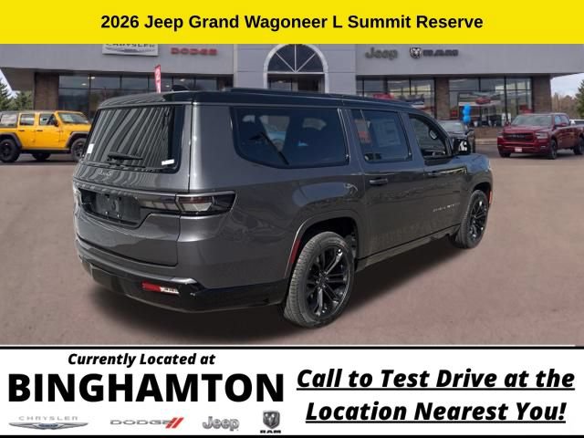 New 2026 Jeep Grand Wagoneer L Summit AWD/4WD image 6