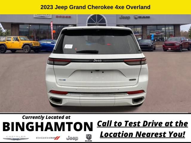 New 2023 Jeep Grand Cherokee Overland w/ Luxury Tech Group IV AWD/4WD image 5