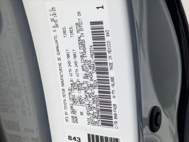 New 2025 Toyota Tacoma SR image 17